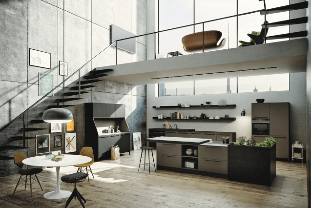 SieMatic Island and Tall Units